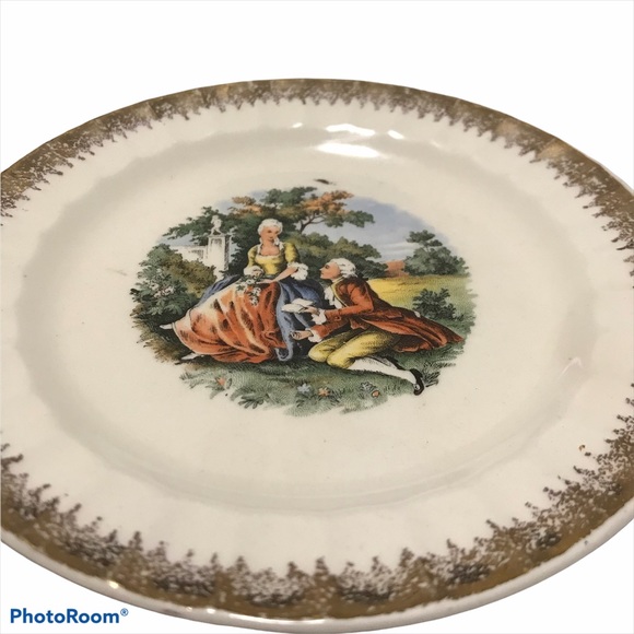 Vintage The Cronin China Co Mini 6.5” Plate - Picture 5 of 13